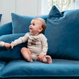 Hust & Claire Baloo Body, Uld/Bambus - Ecru