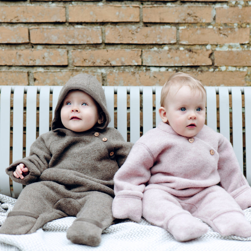 Hust & Claire Mevi Hood Ulddragt - Heather