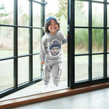 Hust & Claire Sejer Sweatshirt - Tile Grey Melange