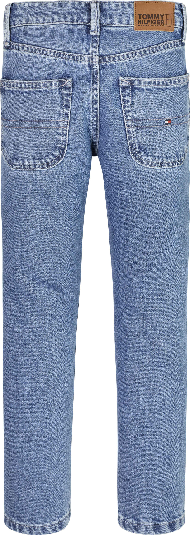 Tommy Hilfiger Modern Straight Jeans - Snow Wash Mid