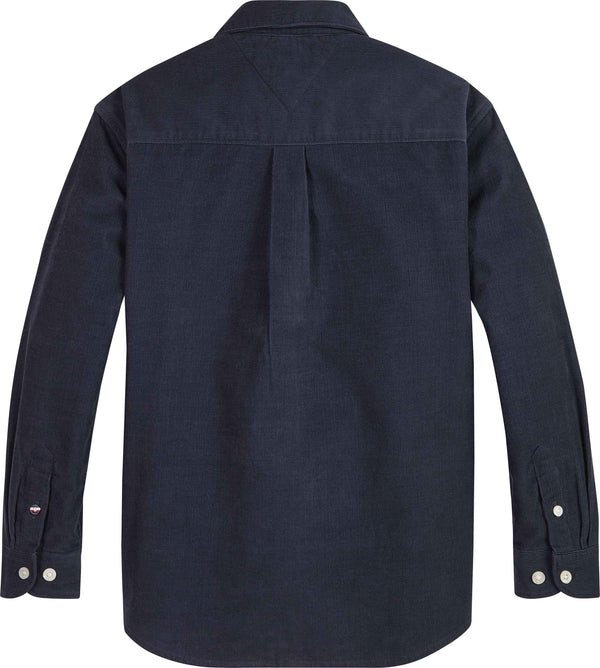 Tommy Hilfiger Corduroy Skjorte - Desert Sky