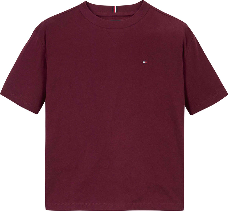 Tommy Hilfiger Essential T-Shirt - Deep Rouge