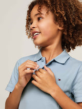 Tommy Hilfiger Flag Polo - Breezy Blue