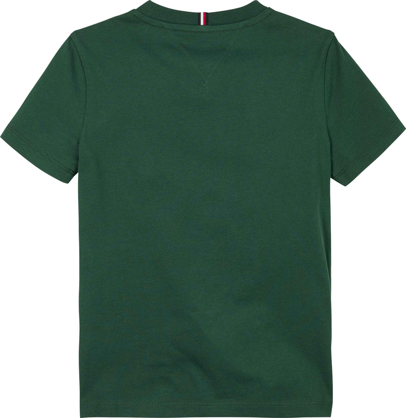 Tommy Hilfiger Logo Puff T-Shirt - Ornamental Green