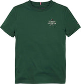 Tommy Hilfiger Logo Puff T-Shirt - Ornamental Green