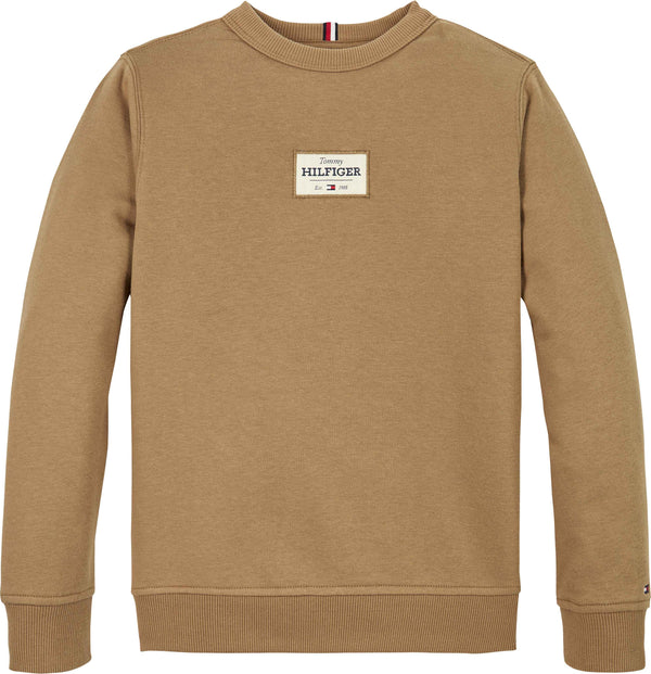 Tommy Hilfiger Monotype 1985 Label Sweatshirt - Hickory