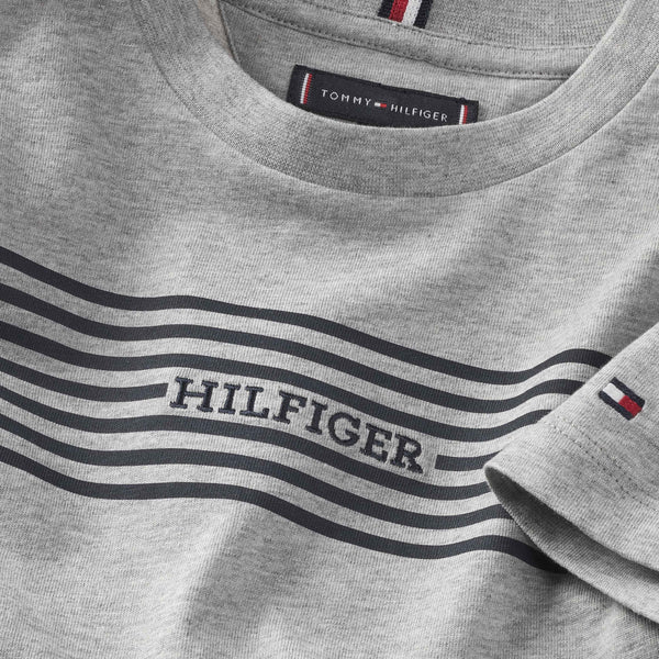 Tommy Hilfiger Monotype T-Shirt - Light Grey