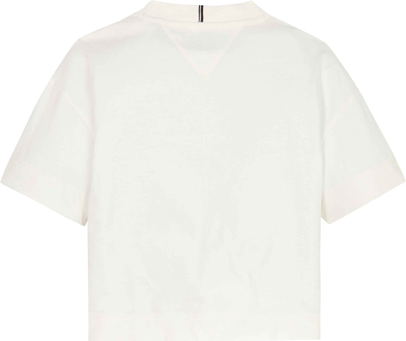 Tommy Hilfiger Monogram Sequins T-Shirt - White
