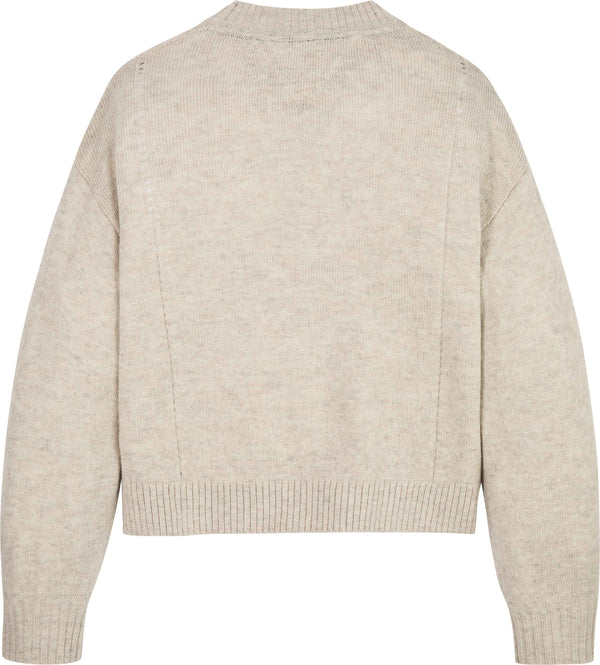 Tommy Hilfiger Essential Uld Sweater - Merino Melange