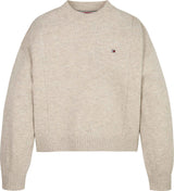 Tommy Hilfiger Essential Uld Sweater - Merino Melange