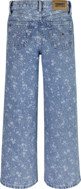 Tommy Hilfiger Mabel Flower Jeans Straight - Laser Blue