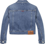 Tommy Hilfiger Denim Trucker Jakke - Streakyblue