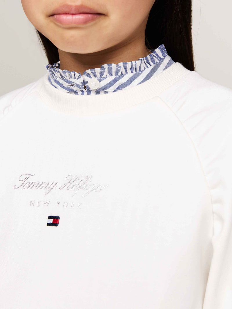 Tommy Hilfiger NYC Foil Sweatshirt - Ancient White