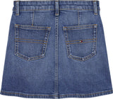 Tommy Hilfiger Denim Nederdel - Streakyblue