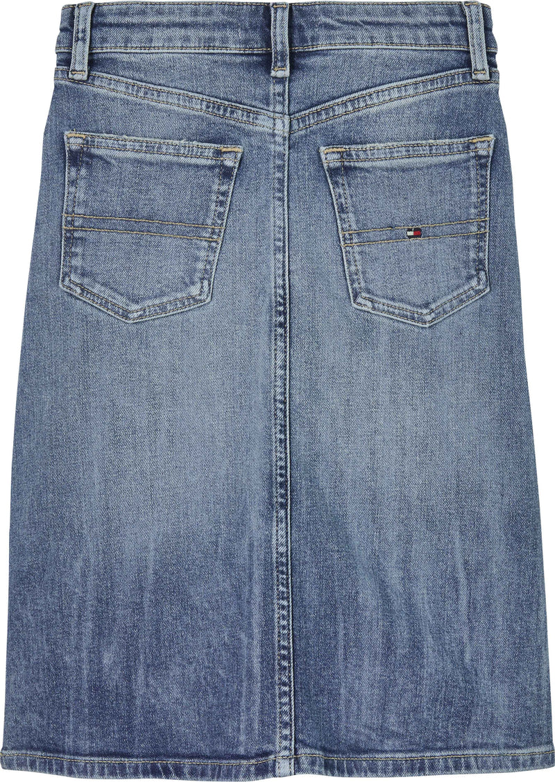 Tommy Hilfiger Long Denim Nederdel - Vintage