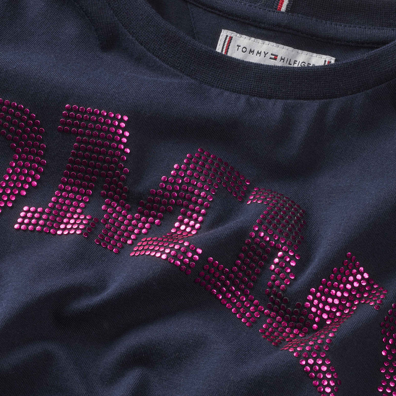 Tommy Hilfiger Dot Foil T-Shirt - Desert Sky