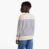 Tommy hilfiger Stripe Bluse - Beige Base Blue