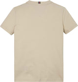 Tommy Hilfiger Mini Corp Logo T-Shirt - Classic Beige