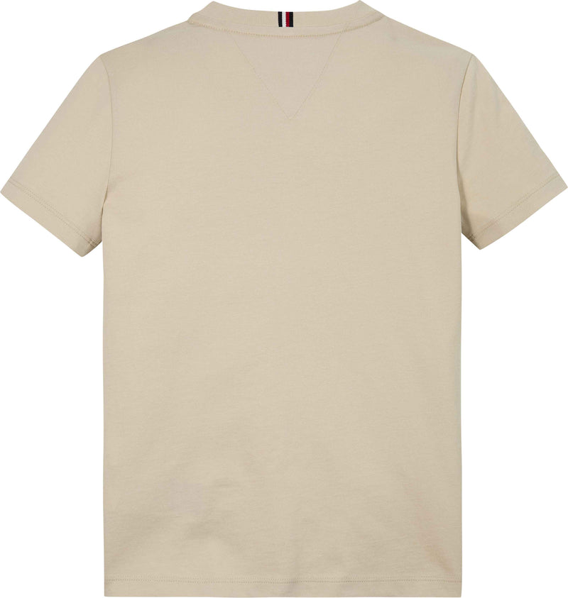 Tommy Hilfiger Mini Corp Logo T-Shirt - Classic Beige