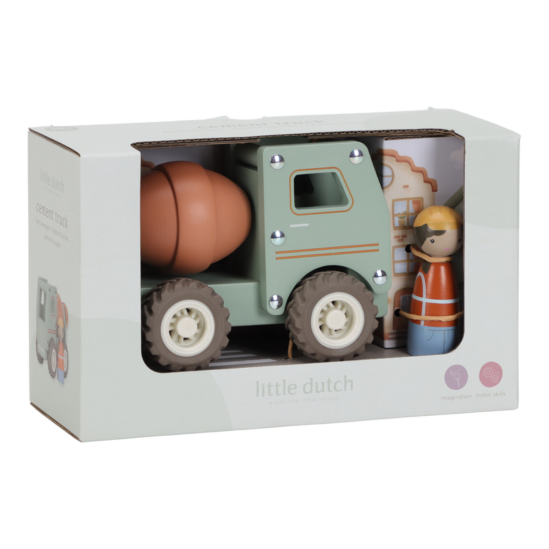 Little Dutch Cement lastbil inkl. chauffør