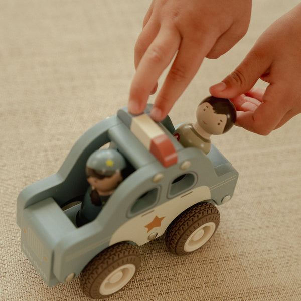 Little Dutch Politibil inkl. politimand