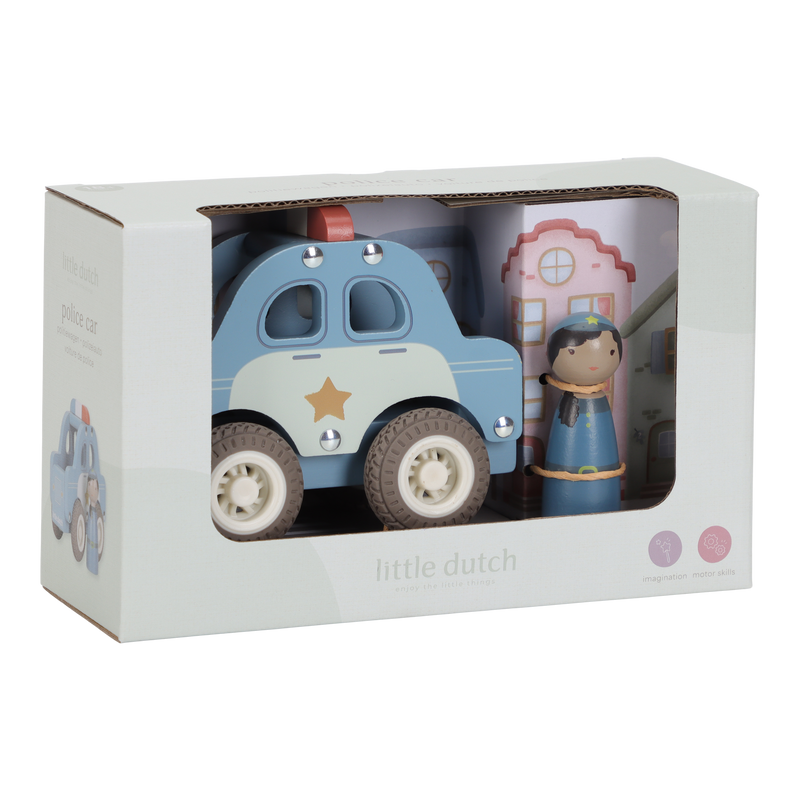 Little Dutch Politibil inkl. politimand