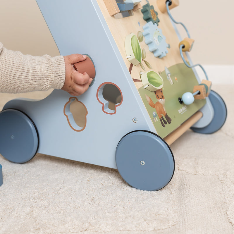 Little Dutch Multiaktivitets Gåvogn - Forest Friends