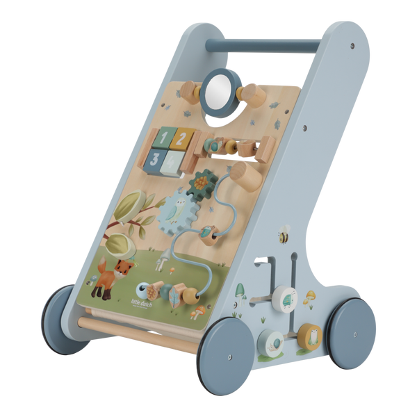 Little Dutch Multiaktivitets Gåvogn - Forest Friends
