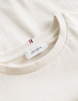 LES DEUX Nørregaard T-Shirt - Ivory/Orange