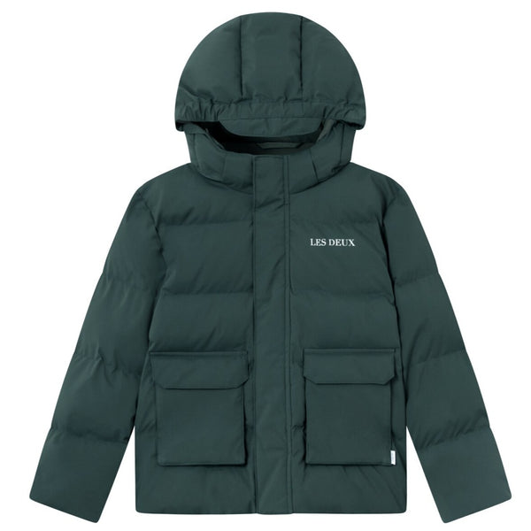 LES DEUX Maddox Puffer Jakke - Pine Green