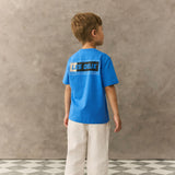 Les Deux Sport Logo T-Shirt - Palace Blue