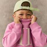 Les Deux Encore Bouclé Hoodie - Crocus Pink