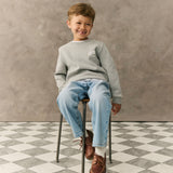 Les Deux Hoop Sweatshirt - Grey Melange