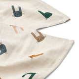 Liewood Lewis Stofbleer, 2-pak - Bunny Sandy