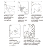 haakaa Soothing Hydrogel Breast Pads – 16 stk.