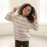 Minymo Strik Bluse - Pink Tint