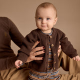 Minymo Strik Cardigan - Bracken