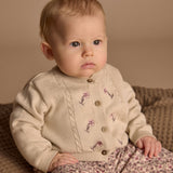 Minymo Strik Cardigan - Pink Tint