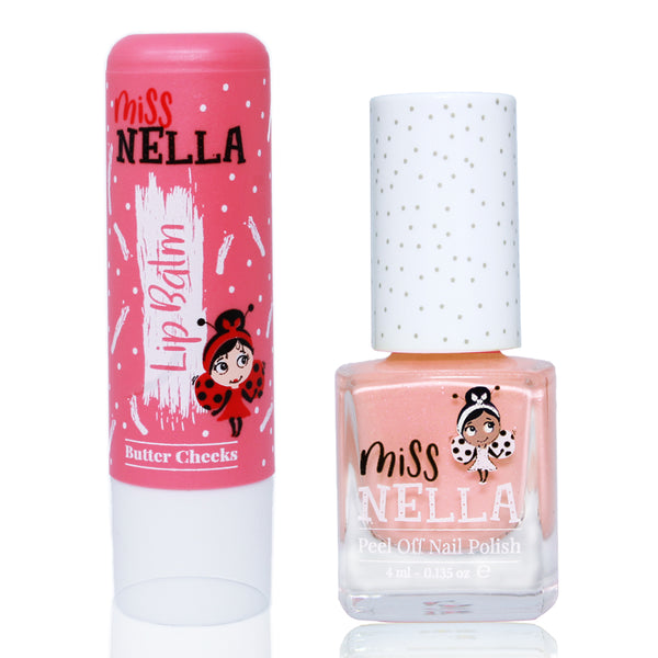 Miss Nella Læbepomade & Neglelak - Pink