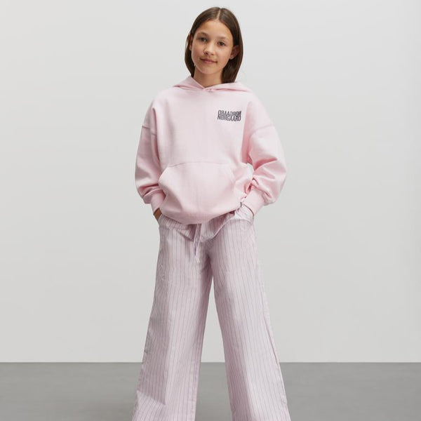 Mads Nørgaard Crisp Poplin Pipa Bukser - Parfait Pink