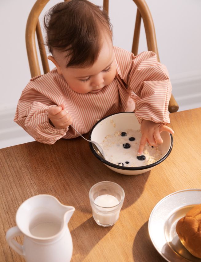 MarMar Apron Spiseforklæde - Soft Cheek Stripe