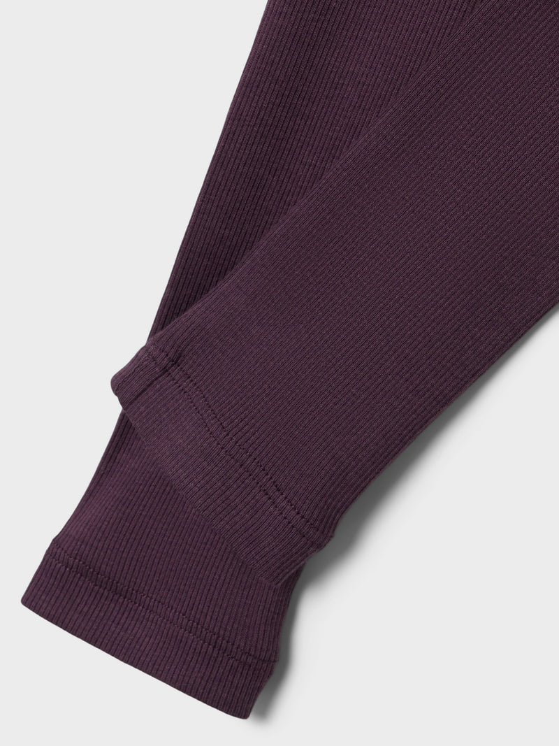 Name It Kab Leggings - Plum Perfect