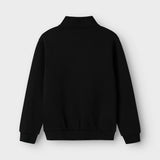 Name It Brody Sweat Zip Bluse - Black