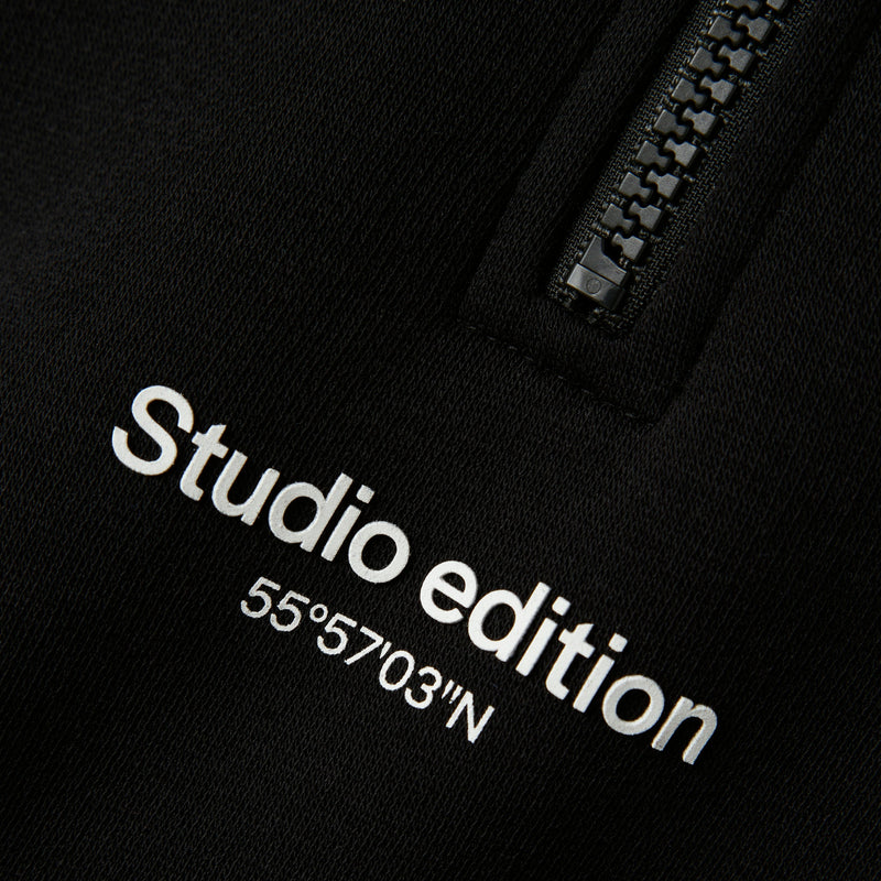 Name It Brody Sweat Zip Bluse - Black