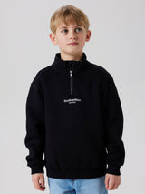 Name It Brody Sweat Zip Bluse - Black