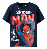 Name It Marvin Spider T-Shirt - Navy Blazer