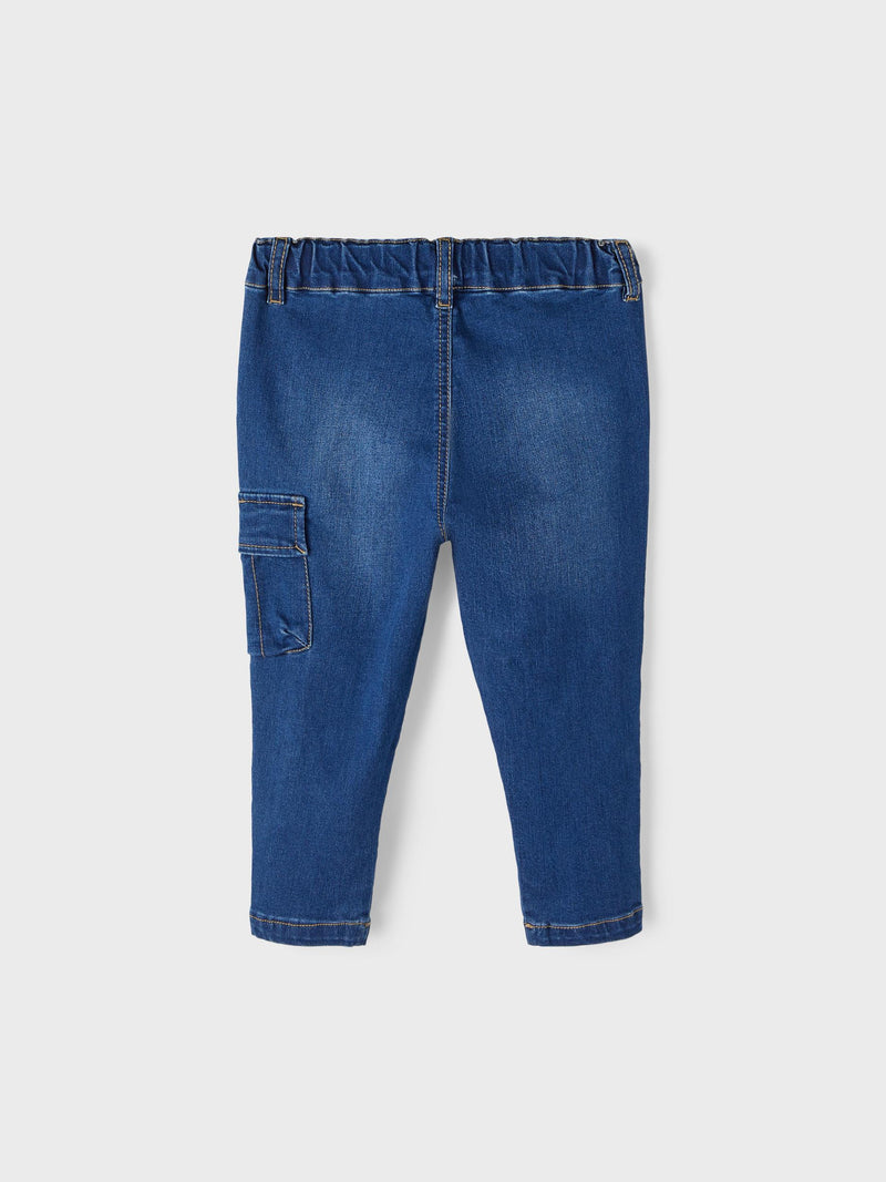 Name It NMMBEN Tapered Jeans - Dark Blue Denim