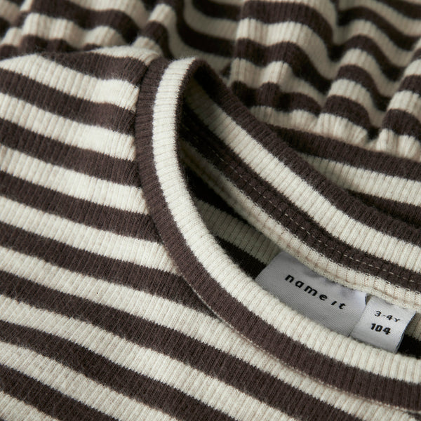 Name It Luna Bluse - Peyote Seal Brown
