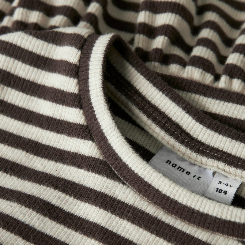 Name It Luna Bluse - Peyote Seal Brown