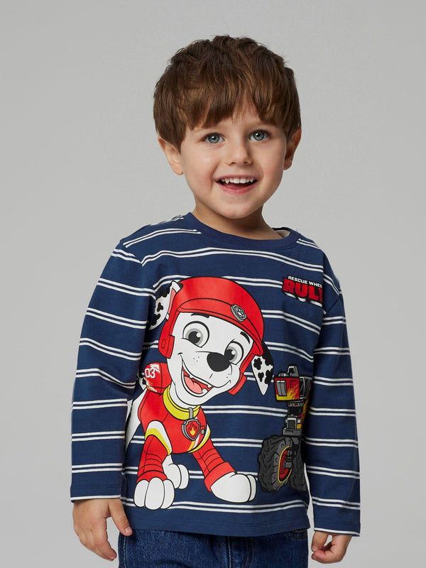Name It Sofus Paw Bluse - Insignia Blue